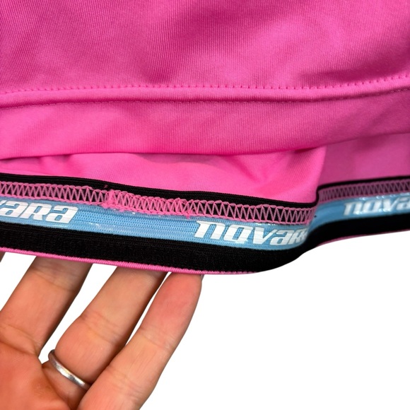 Ladies Novara Brand Pink and White Short Sleeve Cycling Jersey Size‎ Medium - Picture 2 of 12